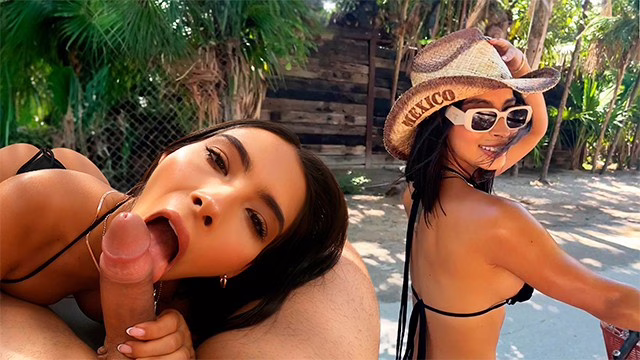 Watch Hot tourist Daniela Antury pays me to fuck me hard