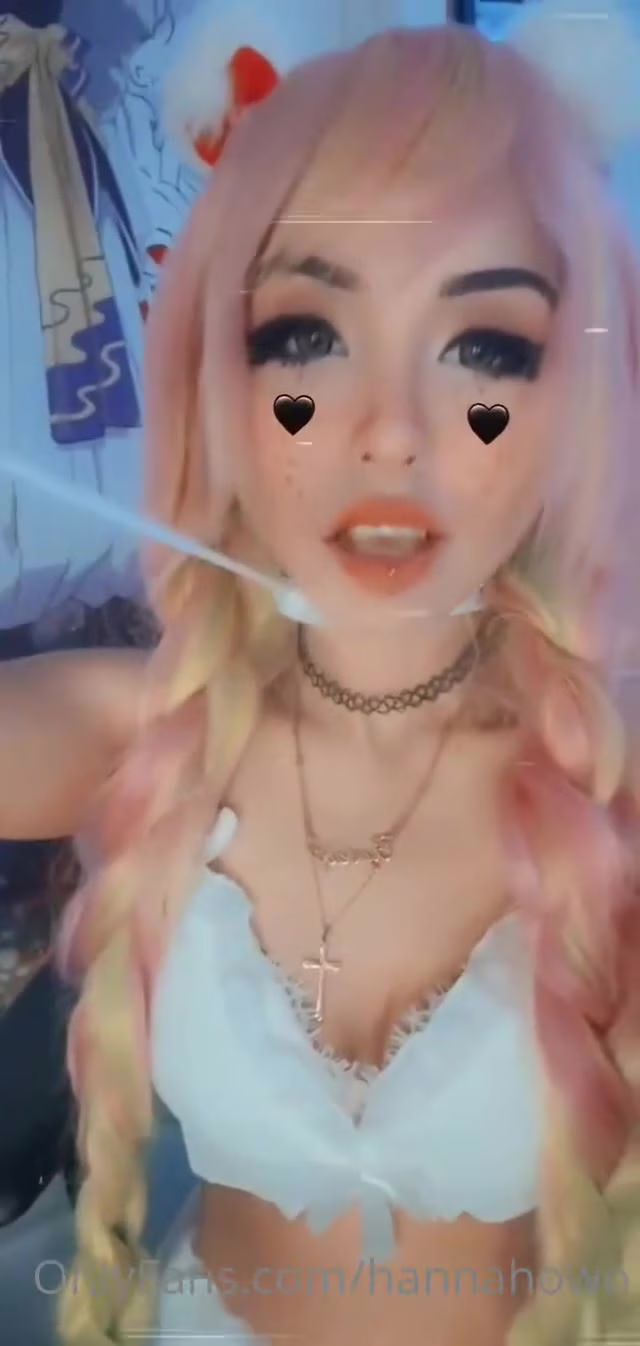 Watch Hannah Owo Sexy Cosplay Leash Tease