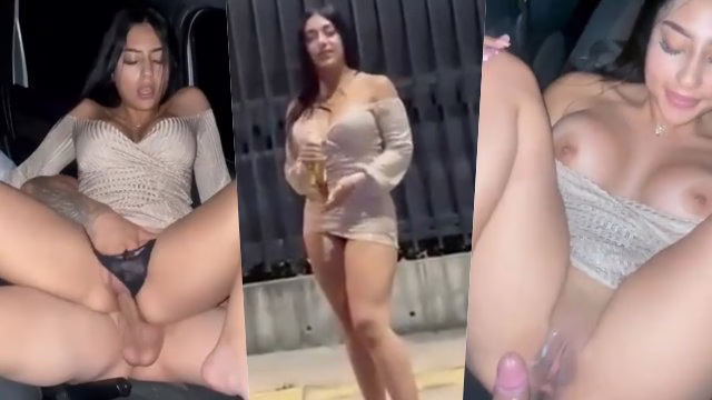 Watch Unknown Latina gets into my car and I take advantage of her