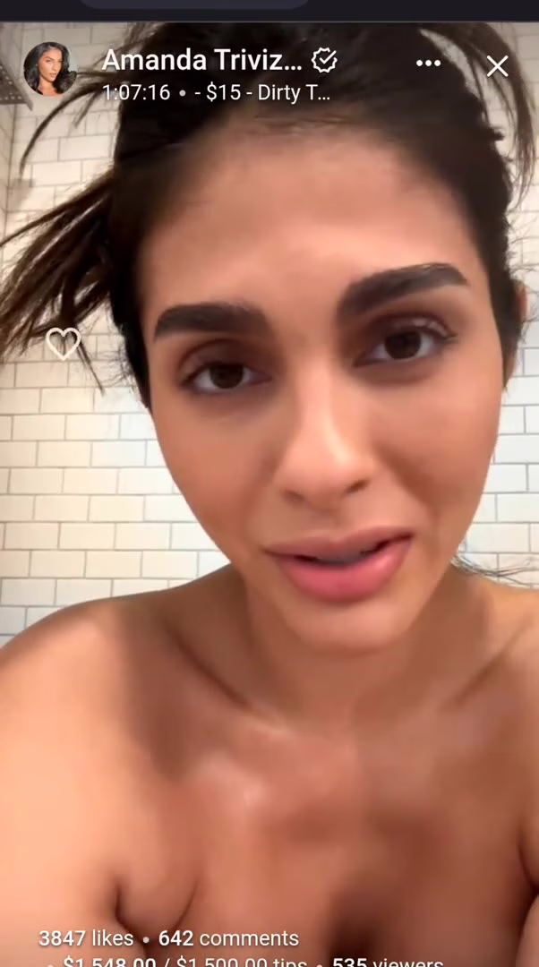 Watch Amanda Trivizas – Nude Shower Livestream