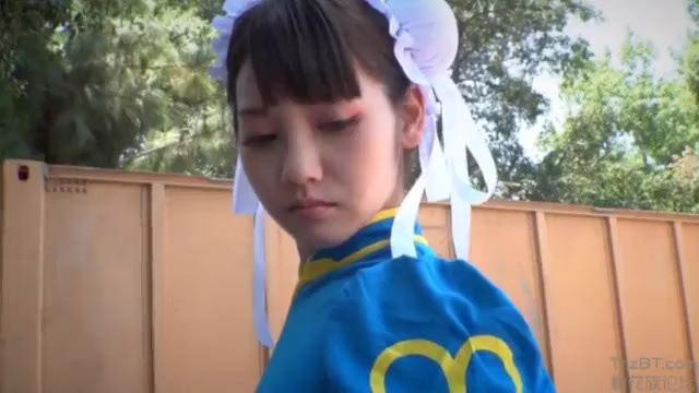 Watch Chun li cosplay interracial