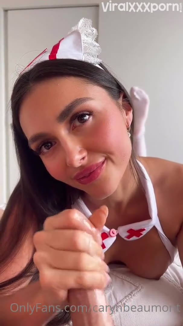 Watch Caryn Beaumont Nurse Handjob Cumshot PPV Video Leaked