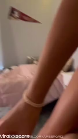Watch Amber Griz 18 Year Old College Girl Screwed Raw In Student Dorm – Roommate Caught Us