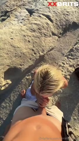 Watch Rebecca McLeod Beach Blowjob Sex PPV Video Leaked