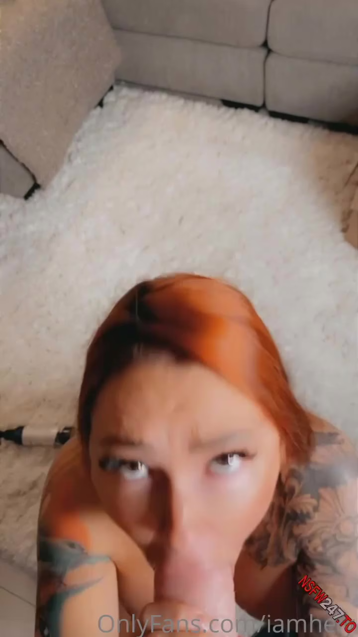 Watch Helene Boudreau dildo blowjob
