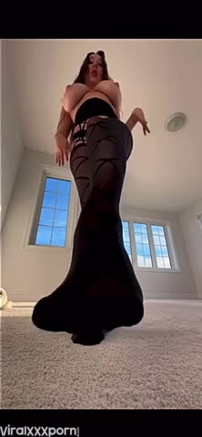 Watch Curvy Goddess Louisa Khovanski Exposed her Tits Teases in Black Lingerie and Stockings in Hot OnlyFans Video