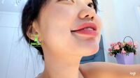 Yoona Lee Fingers In Her Mouth