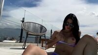 Watch Hanna Miller Masturbates In The Pool