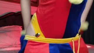 Aldorachan Aka Youraldora Jester Cosplay Joi Creamy Driping Puss